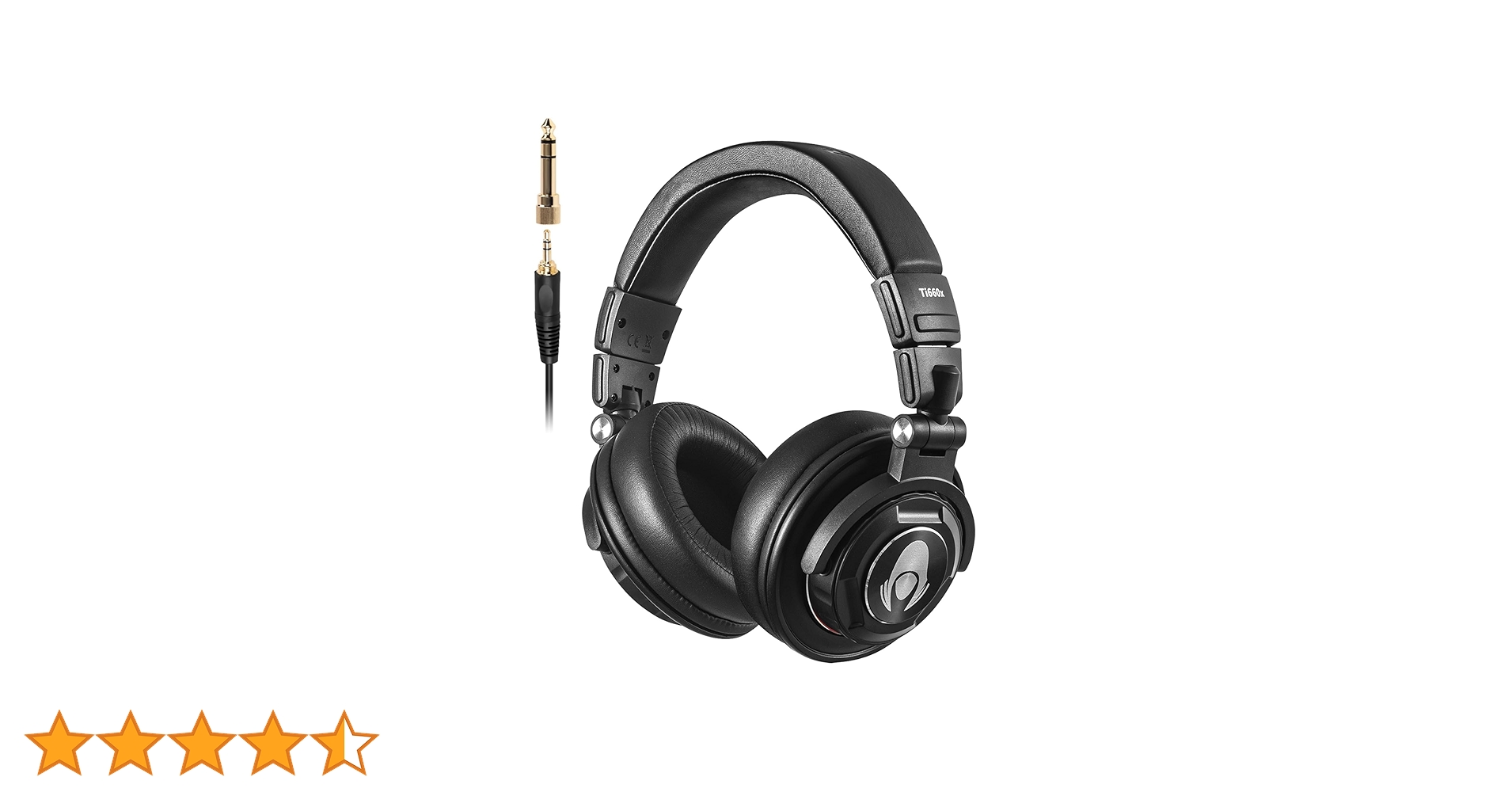 Amazon | Talomenプロフェッショナル有線モニターヘッドホ50mm